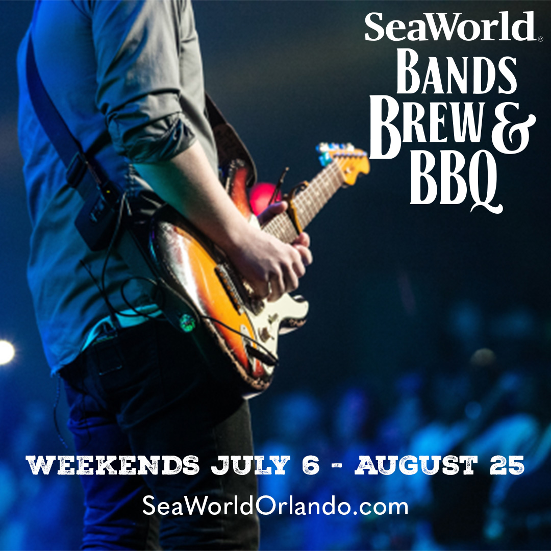 You Could Win Tickets to SeaWorld-Bands Brew BBQ!