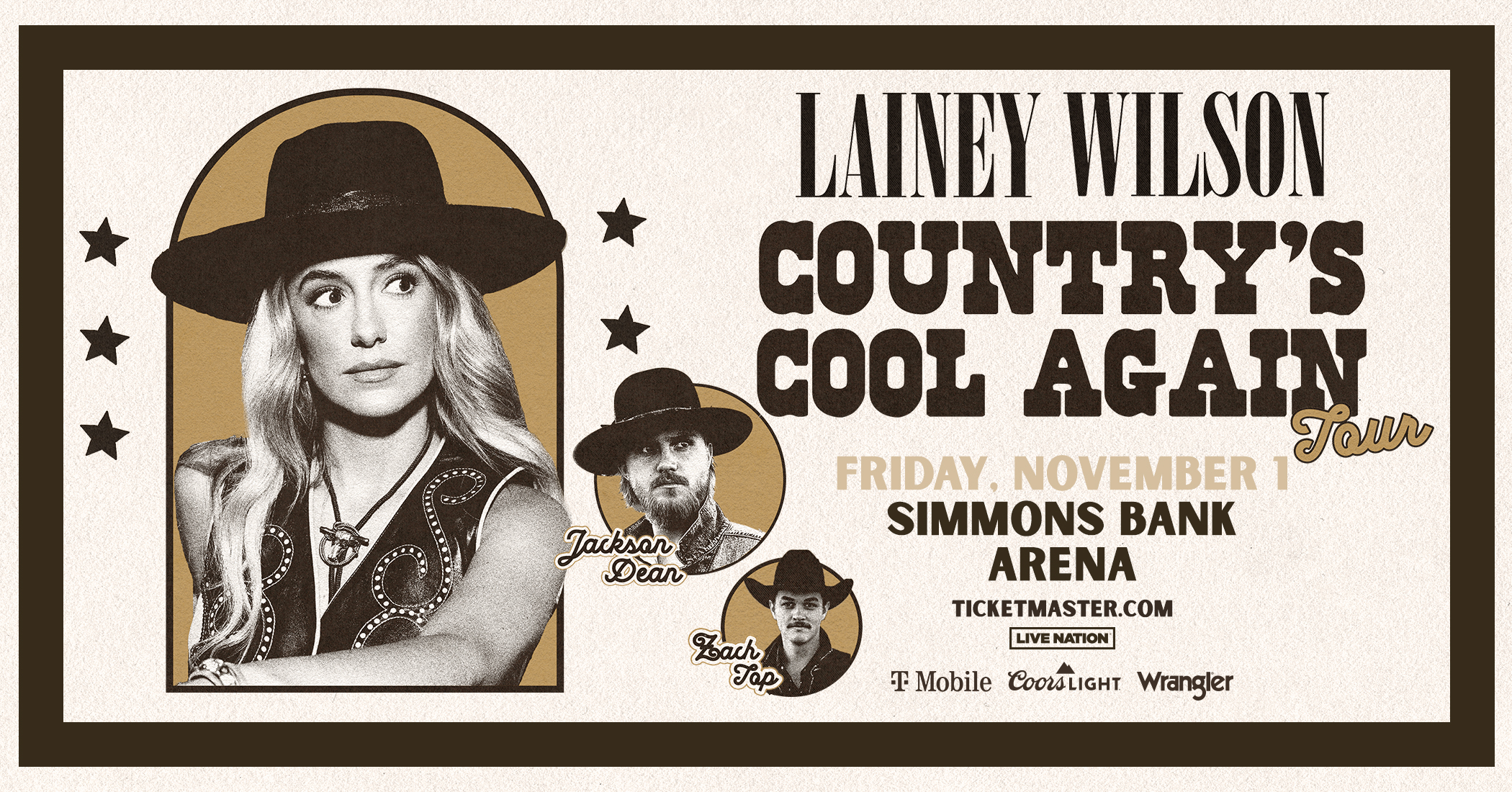 Lainey Wilson Ticket Giveaway Presented by Wrangler