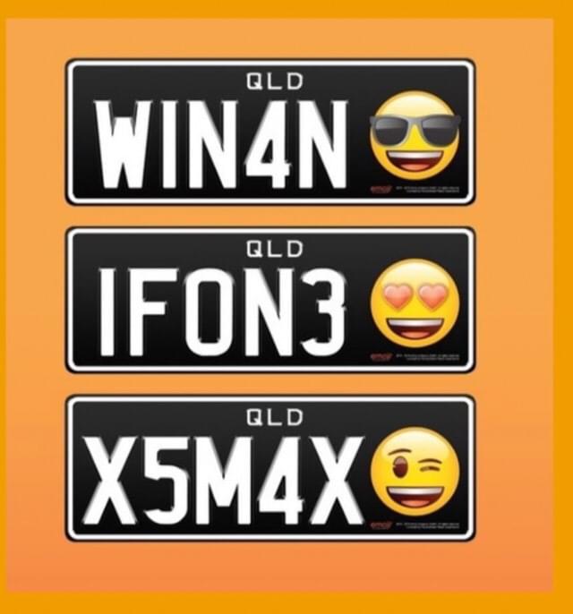 What emoji would YOU put on your license plate?