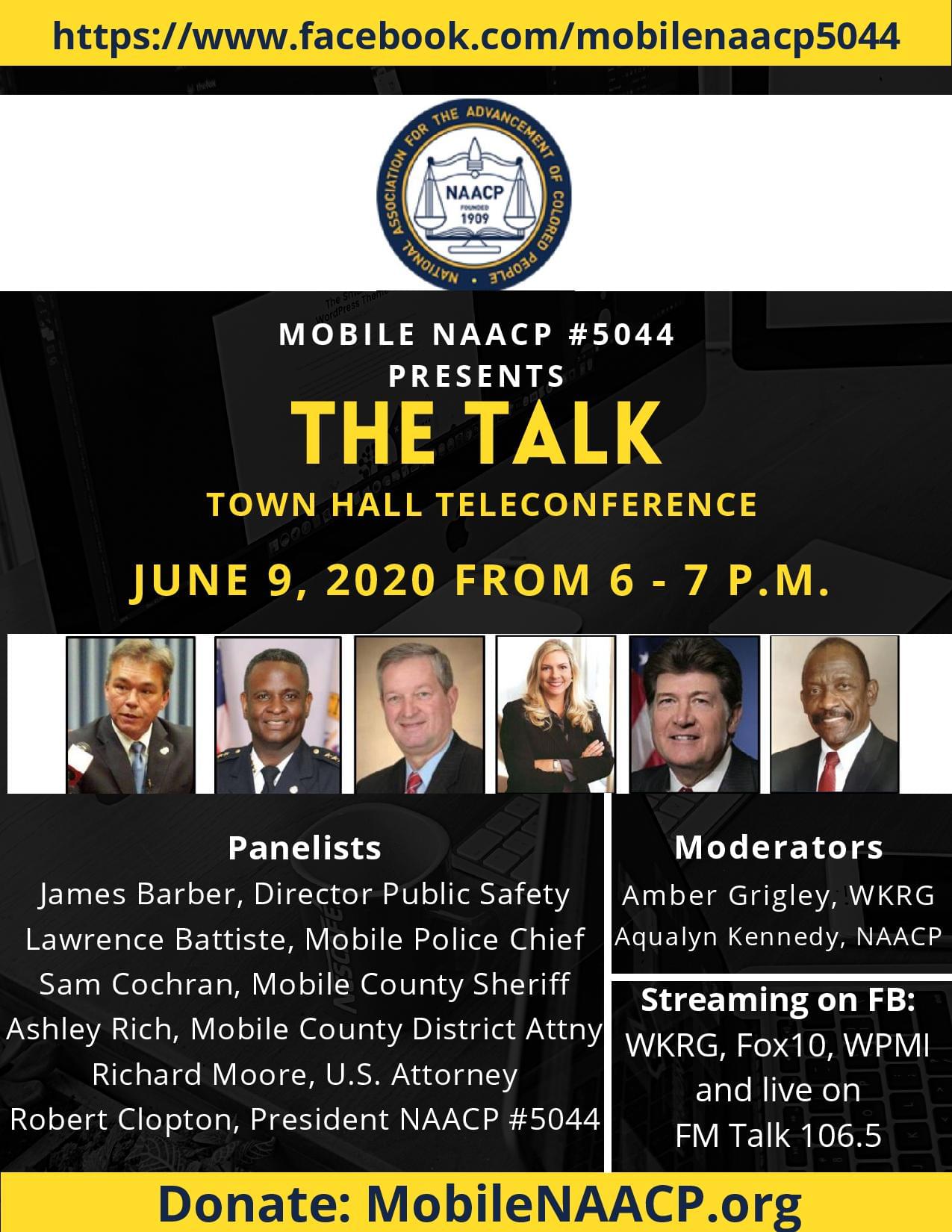 THE CITY OF MOBILE COMES TOGETHER TO TALK