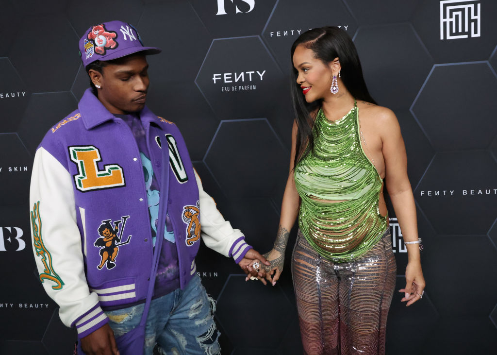 Rihanna & A$AP Rocky Hold Hands in New York City While Attending His Mom’s Book Signing