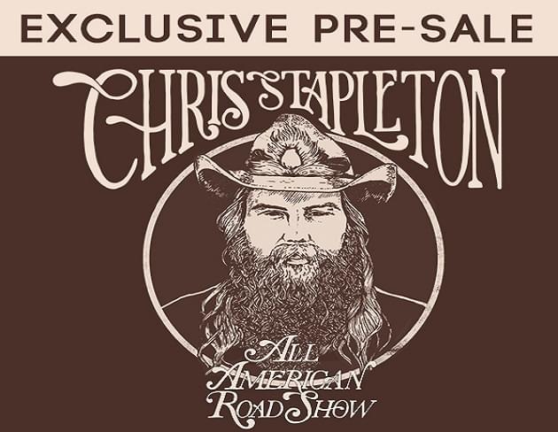 Exclusive: Pre-Sale Code for Chris Stapleton Concert Tickets