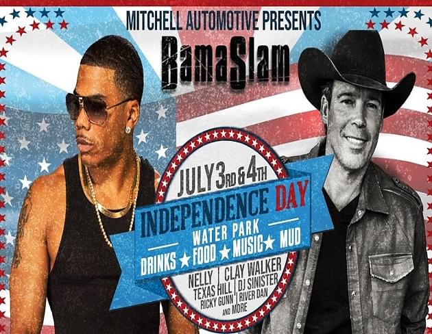 Win a 4-Pack of Tickets to Bama Slam 4th of July Weekend