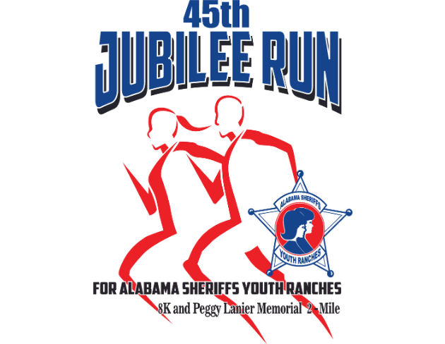 45th Annual Jubilee Run 8K and 2-Mile Benefitting Alabama Sheriffs Youth Ranches