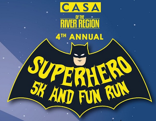 Superhero 5K and Fun Run with CASA of the River Region!