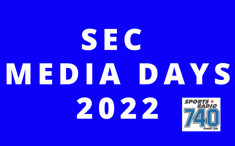 SEC Media Days 2022 on SportsRadio 740