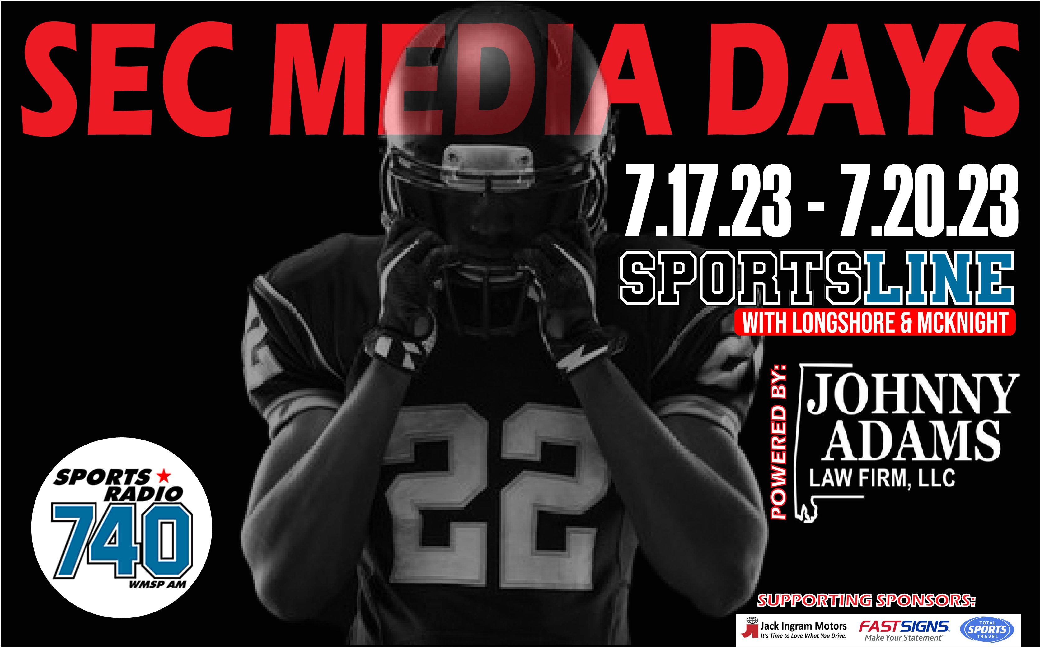 Sports Radio 740 Covering SEC Media Days