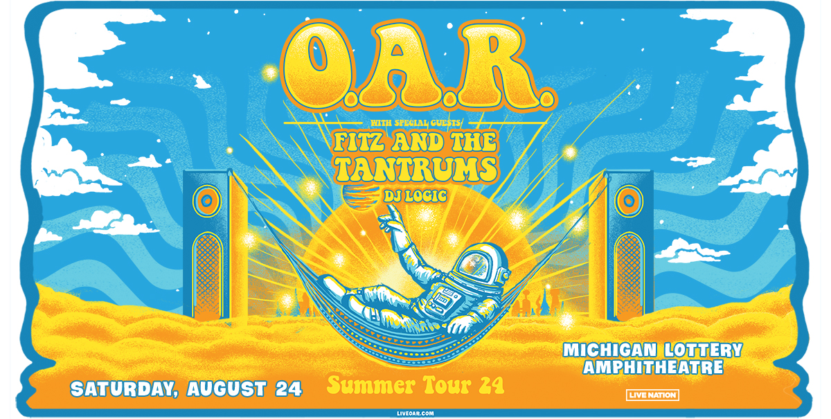 See O.A.R. With Fitz and The Tantrums this Summer at the Michigan Lottery Amphitheatre
