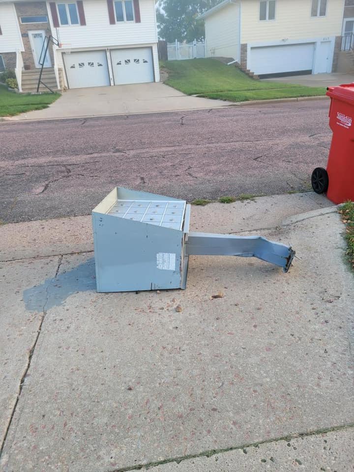 Yankton Police Investigating Mailbox Vandalism