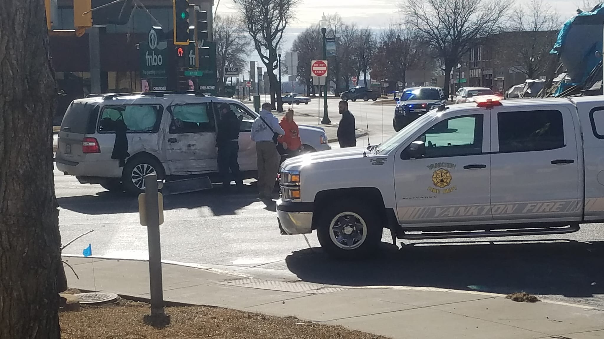 Yankton Car Accident Sends Three To Hospital