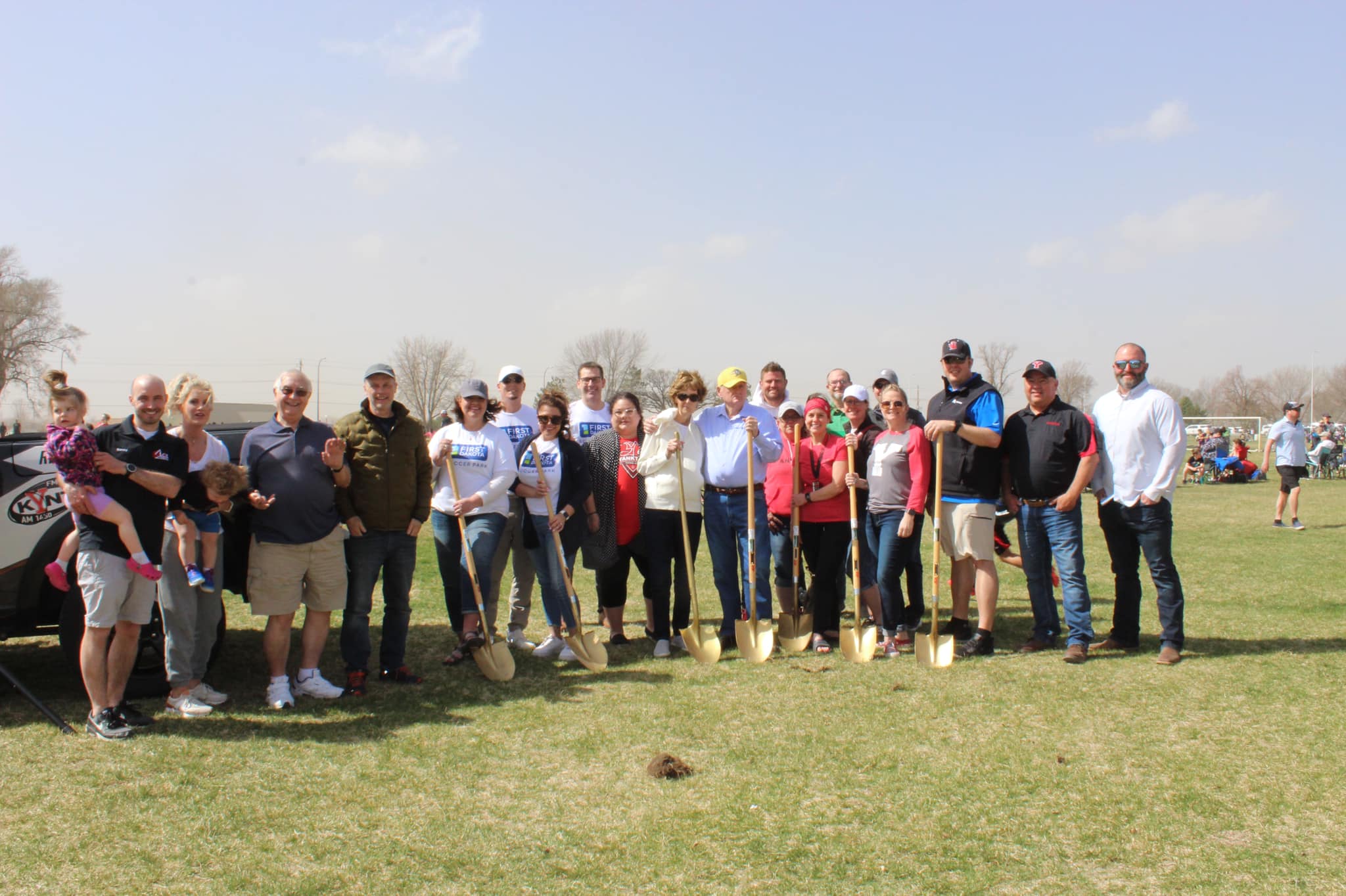 First Dakota Soccer Park Groundbreaking Held