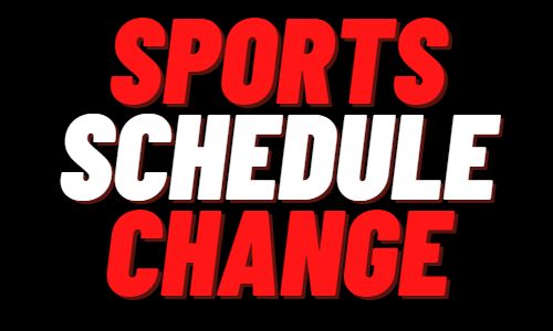 SCHEDULE UPDATE