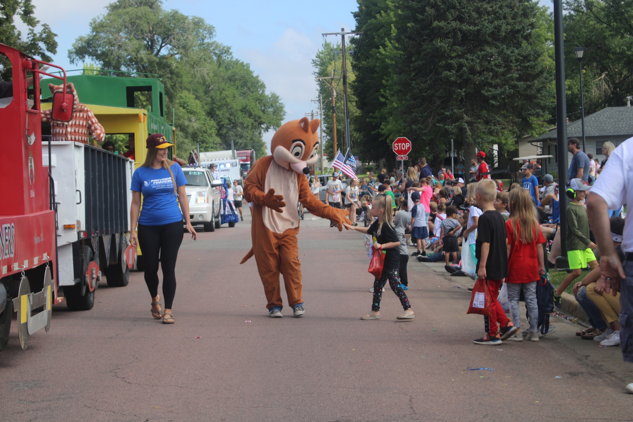 Golf Drop and Parade Winners