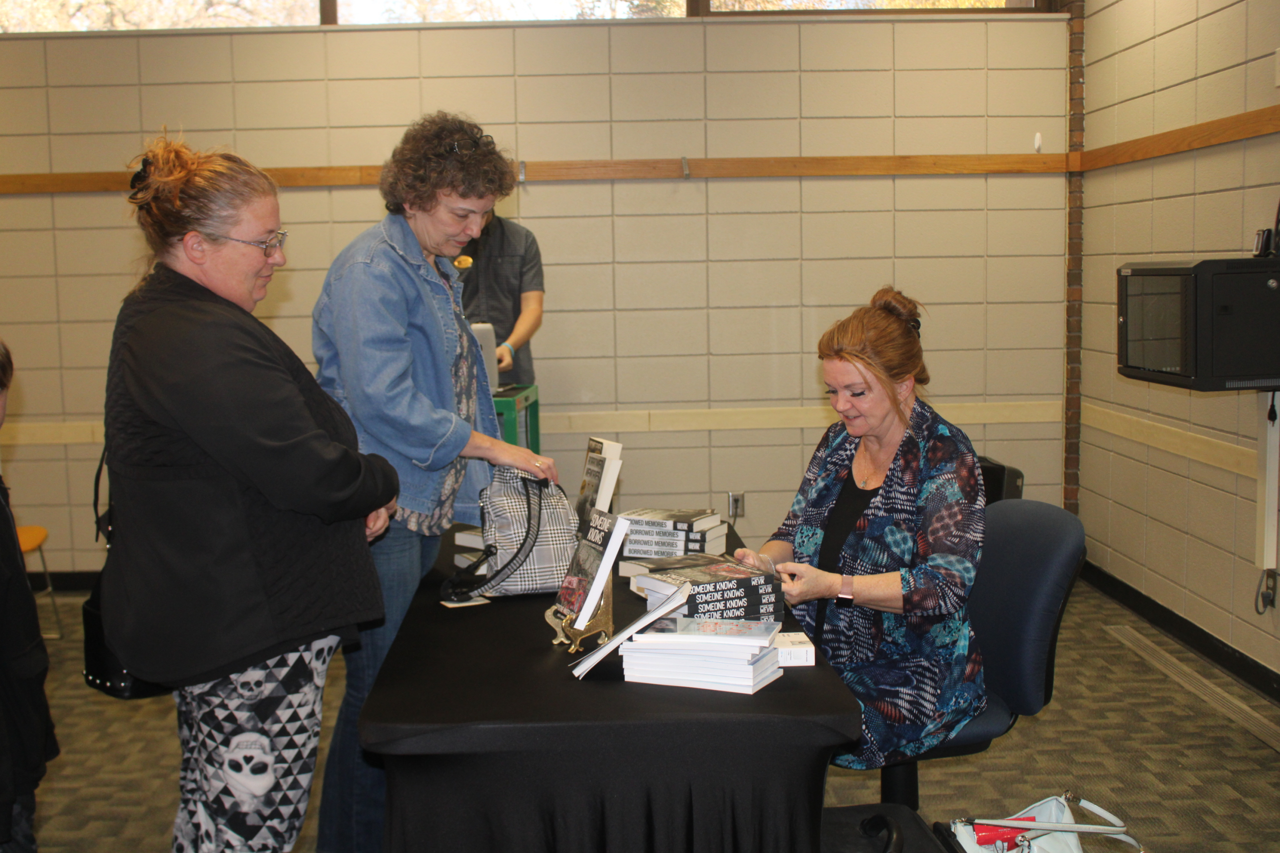 Wevik Book Signing at Library