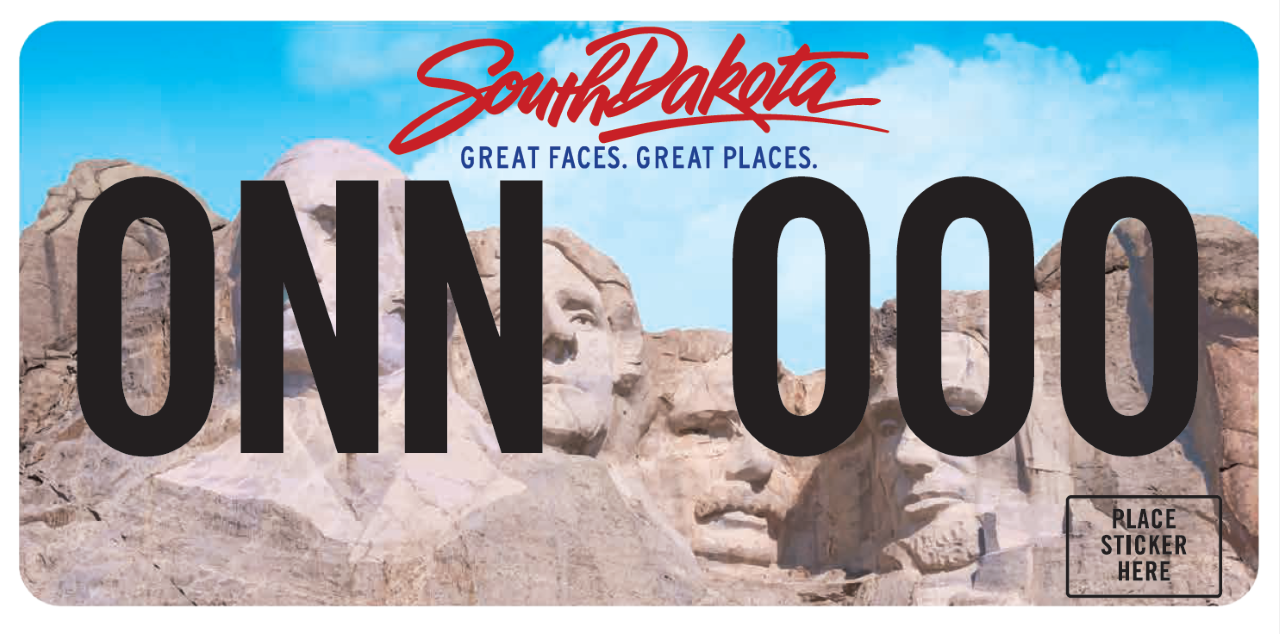 South Dakota Getting New License Plates