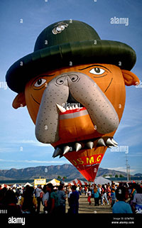 Famous “Chesty” Balloon at Chan Gurney Airport