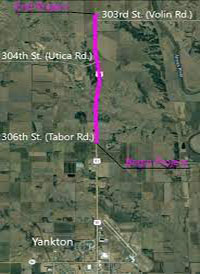 Yankton County to Change Plans for Improvements on Tabor Road