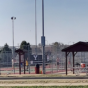 Tennis Courts Getting Facelift