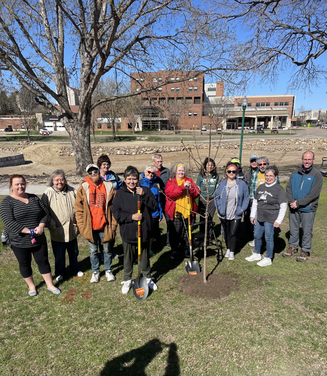 City of Yankton Plants a Tree in Honor of Arbor Day