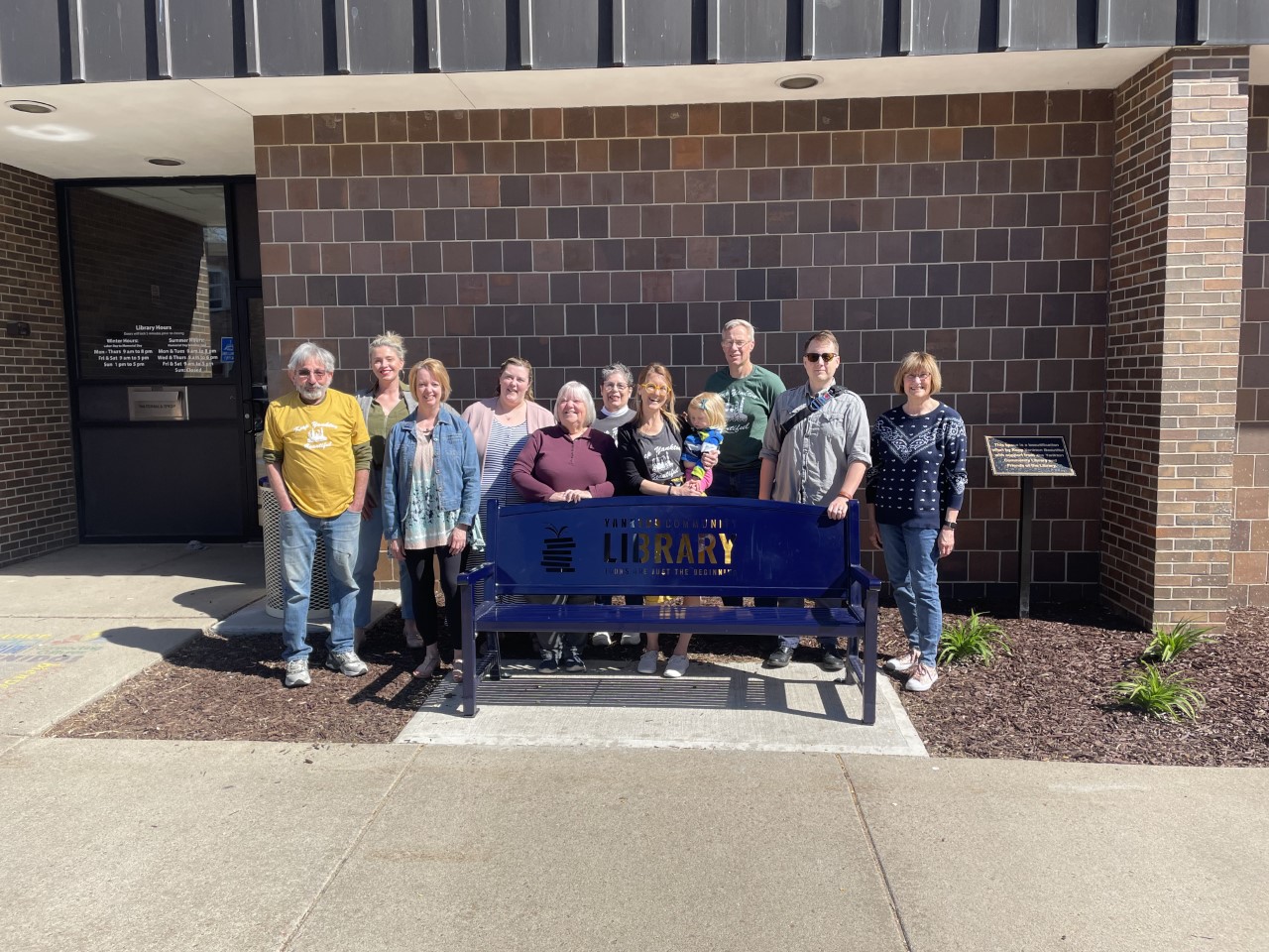 Yankton Community Library Announces Completion of Library Beautification Project