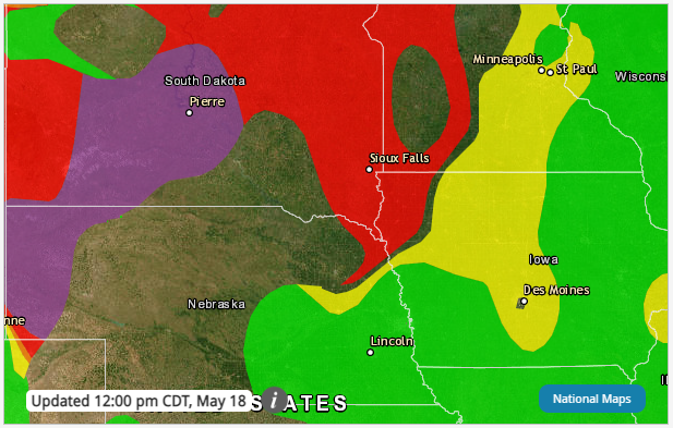 Smoke From Wildfires in Canada Makes its Way to Yankton