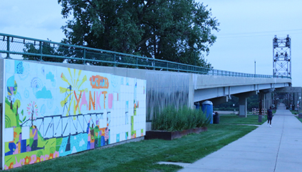 Music at the Meridian Completes Mural