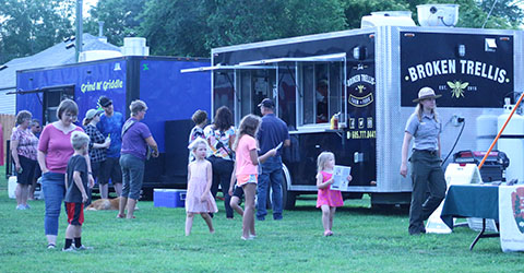 Food Vendors Love Music at the Meridian