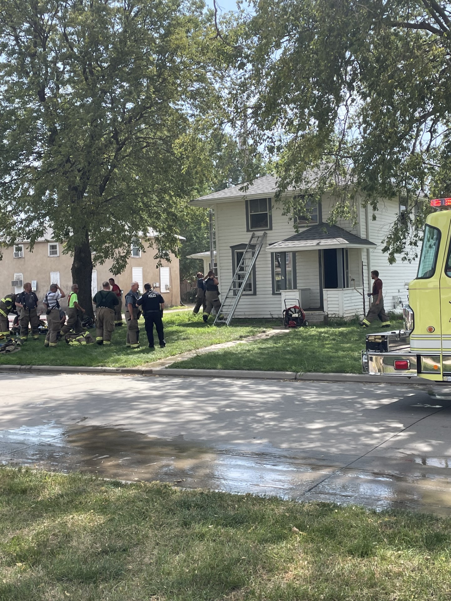 YFD Responds to Yankton House Fire