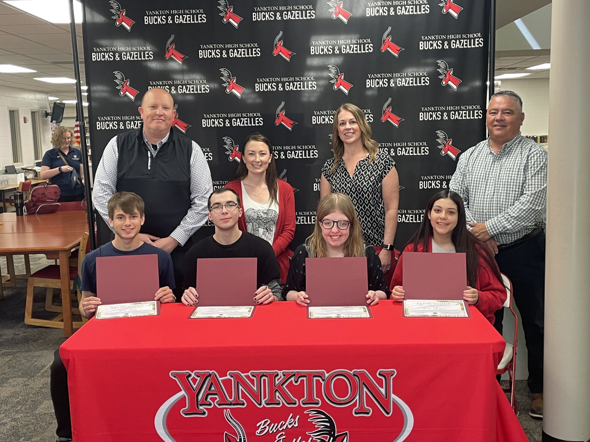 Five YHS Students Sign to Pursue Careers in Education