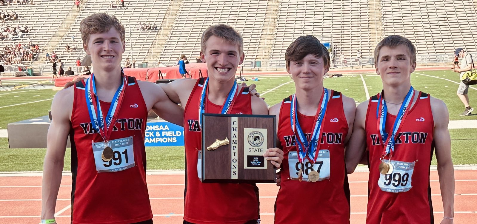 Yankton Track Athletes Raising Money for Trip to Nike Nationals