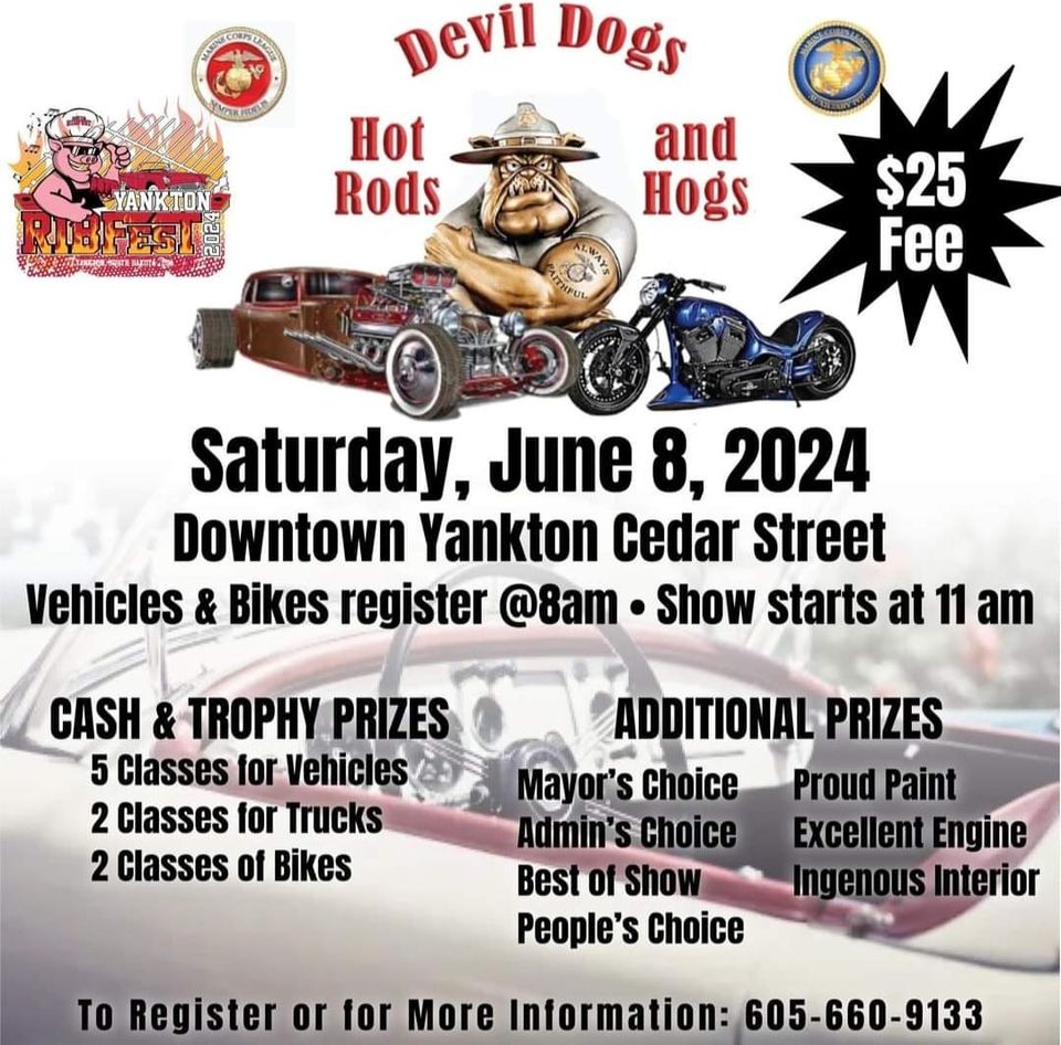 Devil Dogs Hot Rods and Hogs Car Show