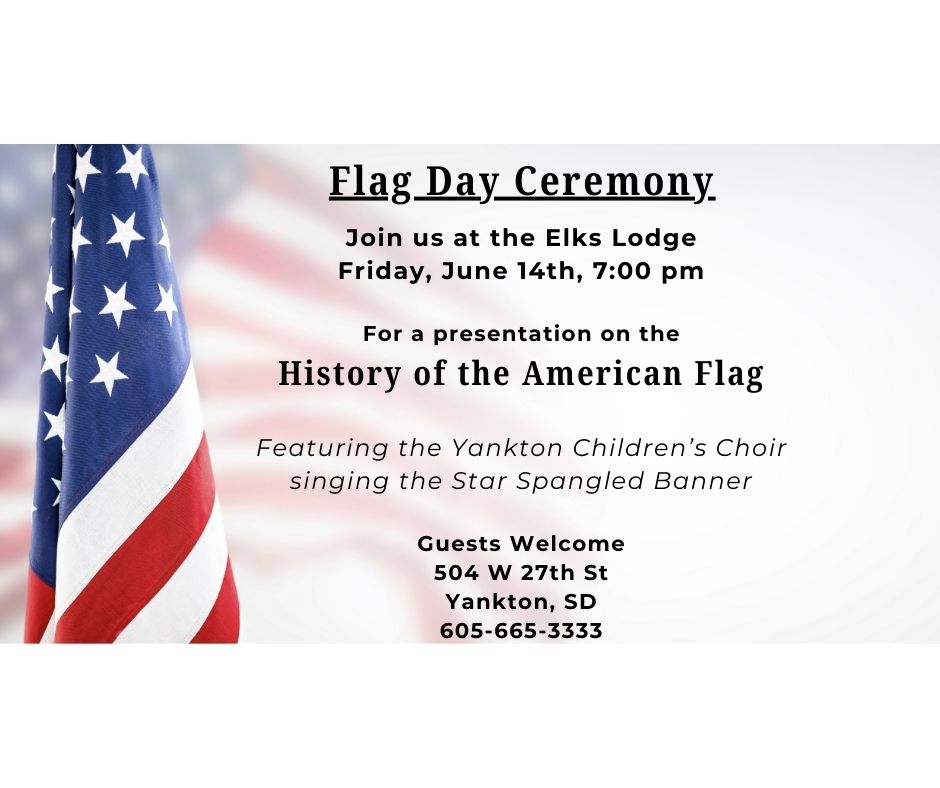 Elks Lodge to Host Flag Day Ceremony Friday