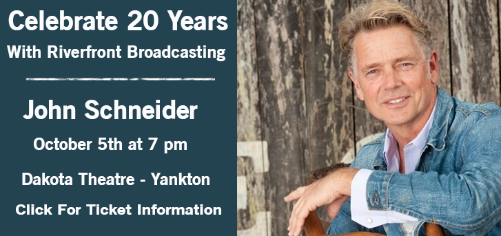 John Schneider Set to Perform in Yankton on Saturday