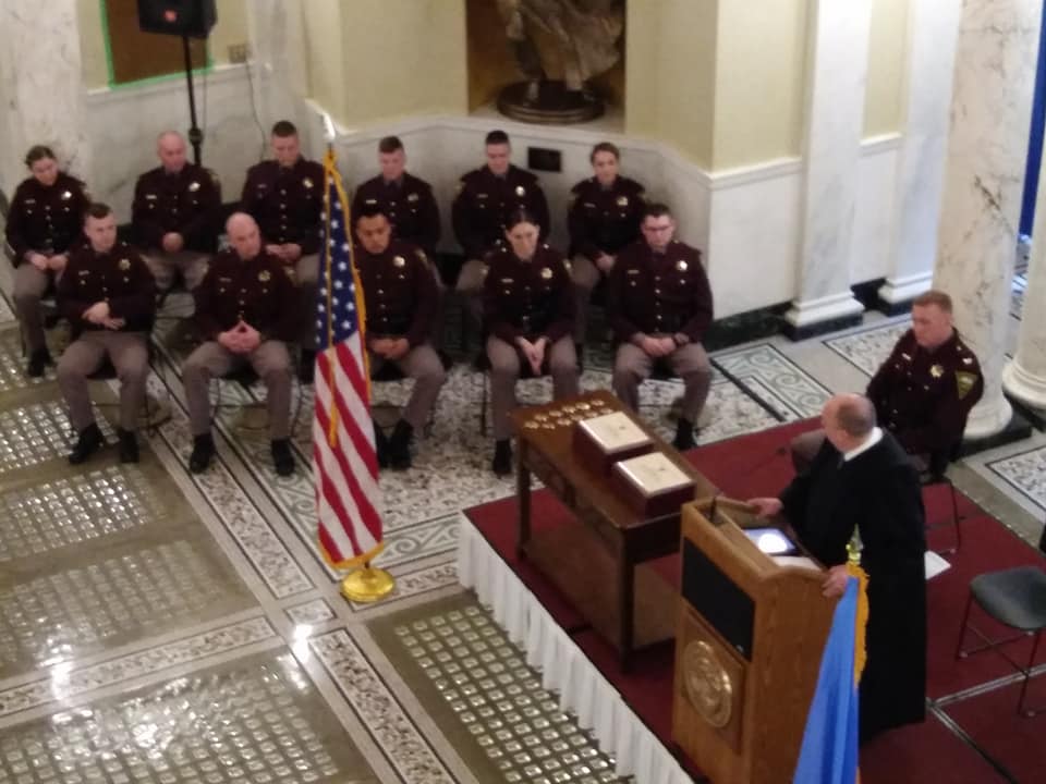 Highway Patrol Class 64 Graduates With State Capitol Ceremony Friday