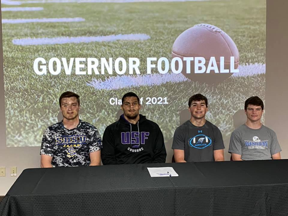 Four Governors Commit for College Football