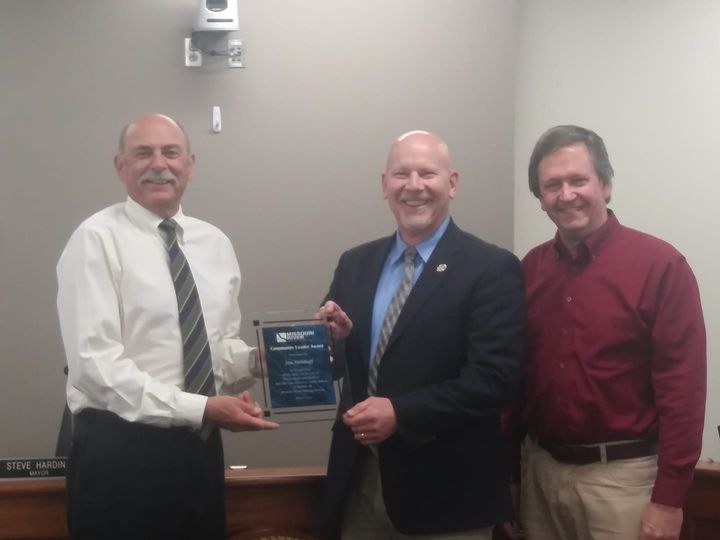 Mehlhaff Receives Community Leader Award For Years Of Commitment To Public Power