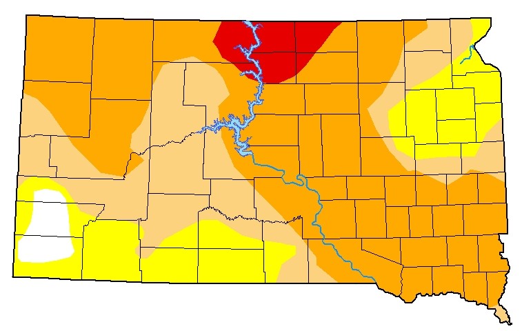 Drought Expands While Worst Of Drought Reduced In South Dakota