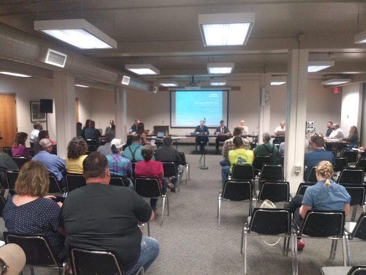 Public Utilities Commission Hold Public Hearing On Proposed Hughes/Hyde County Wind Farm