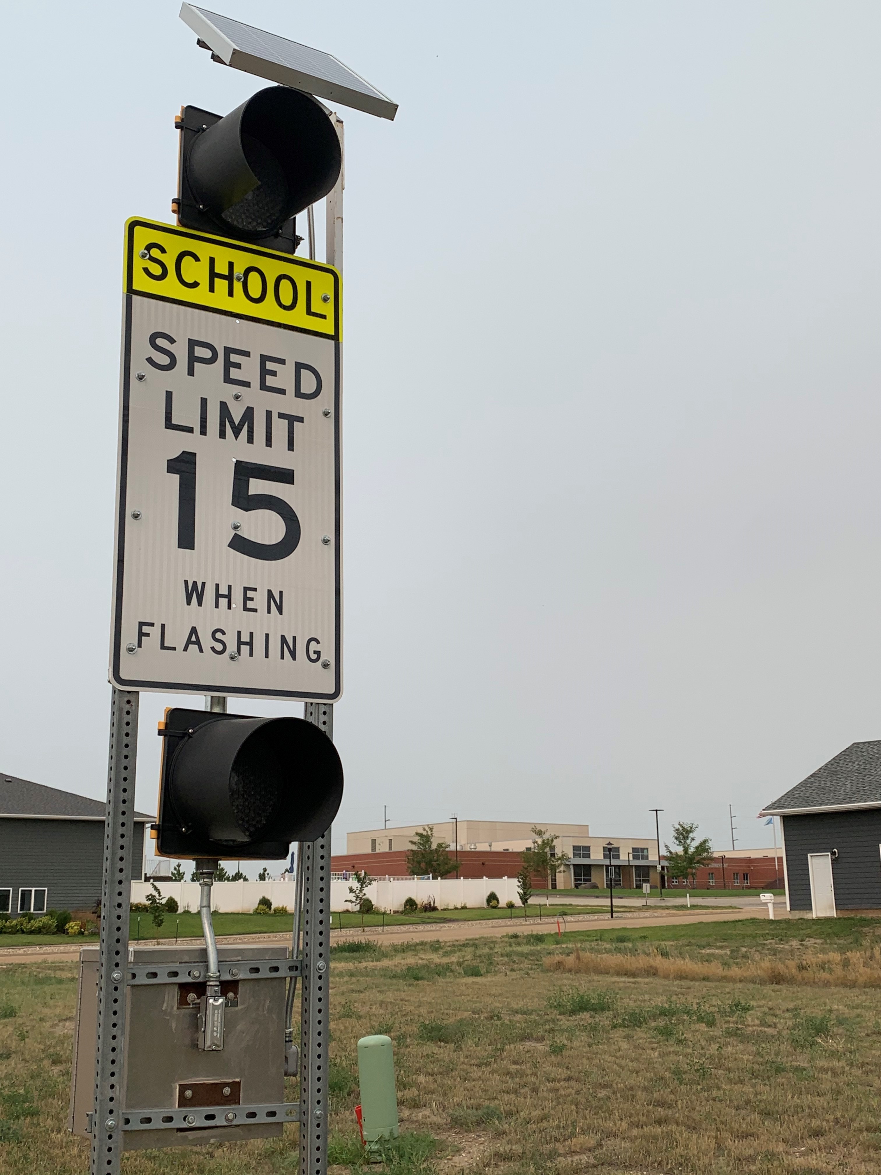 School Zone Light Activation Another Sign The School Year Is Approaching