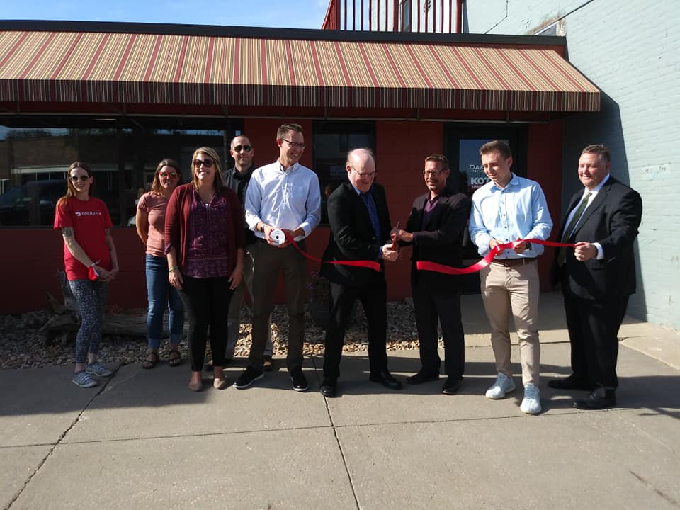 Pierre Chamber Holds Delayed Ribbon Cutting For Dakota News Now Pierre Bureau