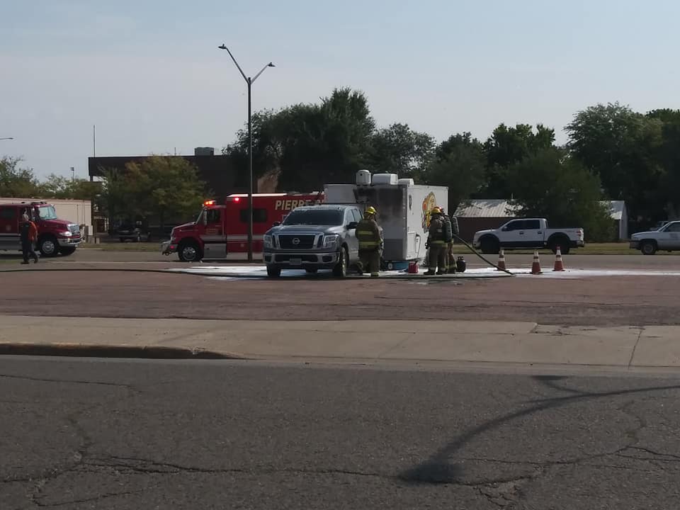 Fire Damages Food Truck In Pierre Wednesday
