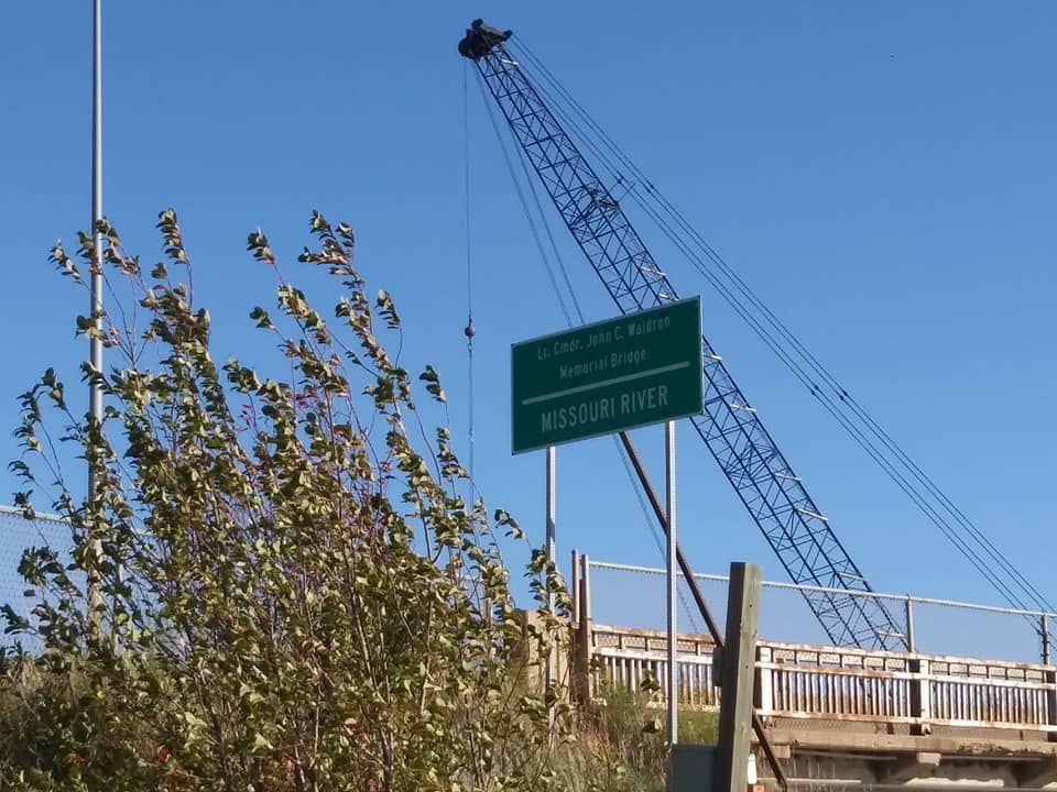 Underwater Work On Waldron Bridge Nearing Completion