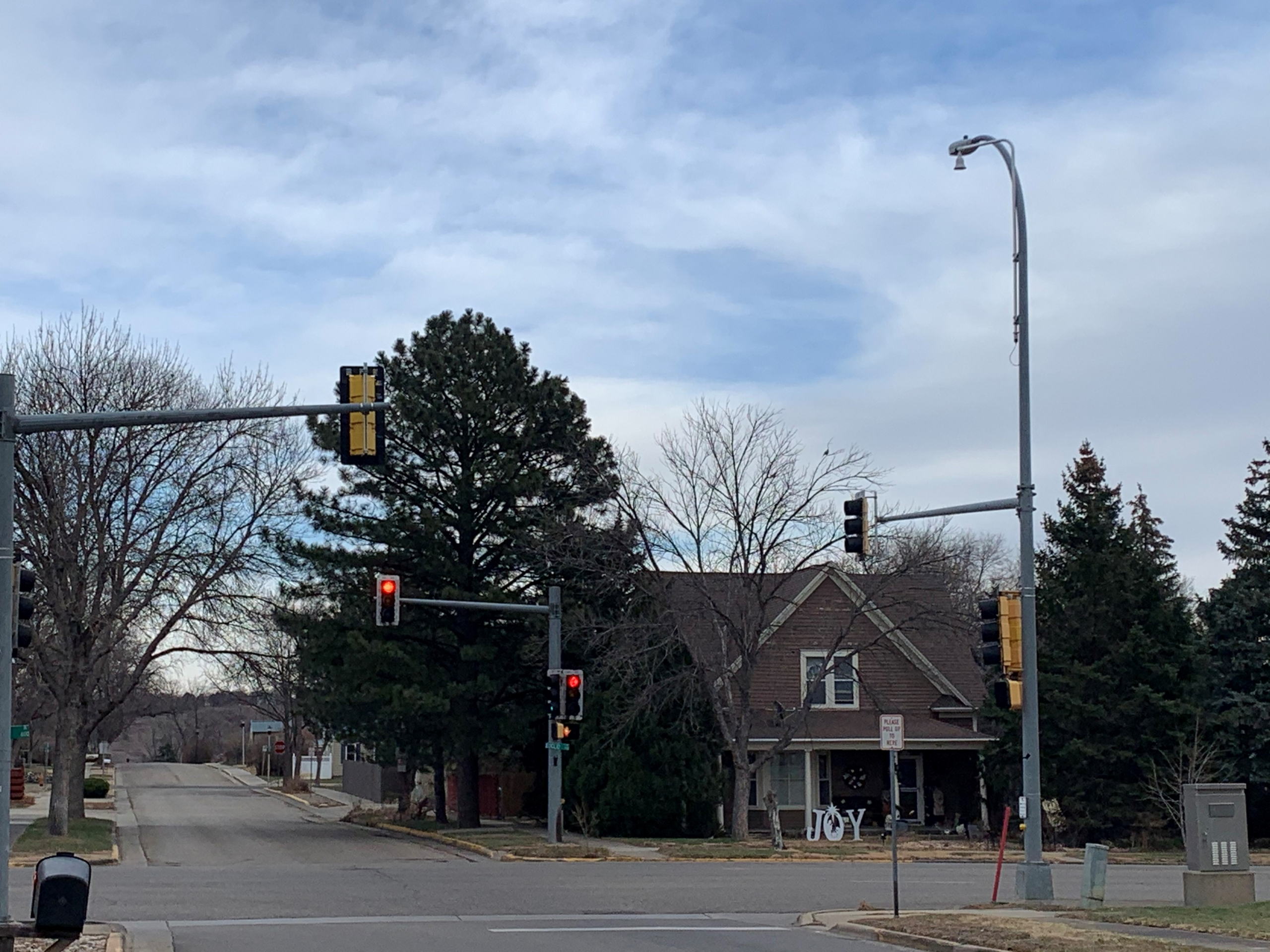 Pierre Adds Camera Device To Speed Up Traffic Light Changes At Euclid And Elizabeth Intersection