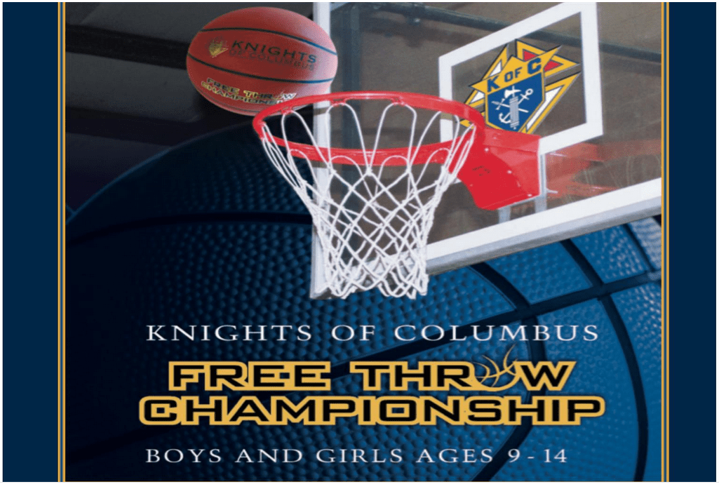 Knights of Columbus Hosts Free Throw Championship