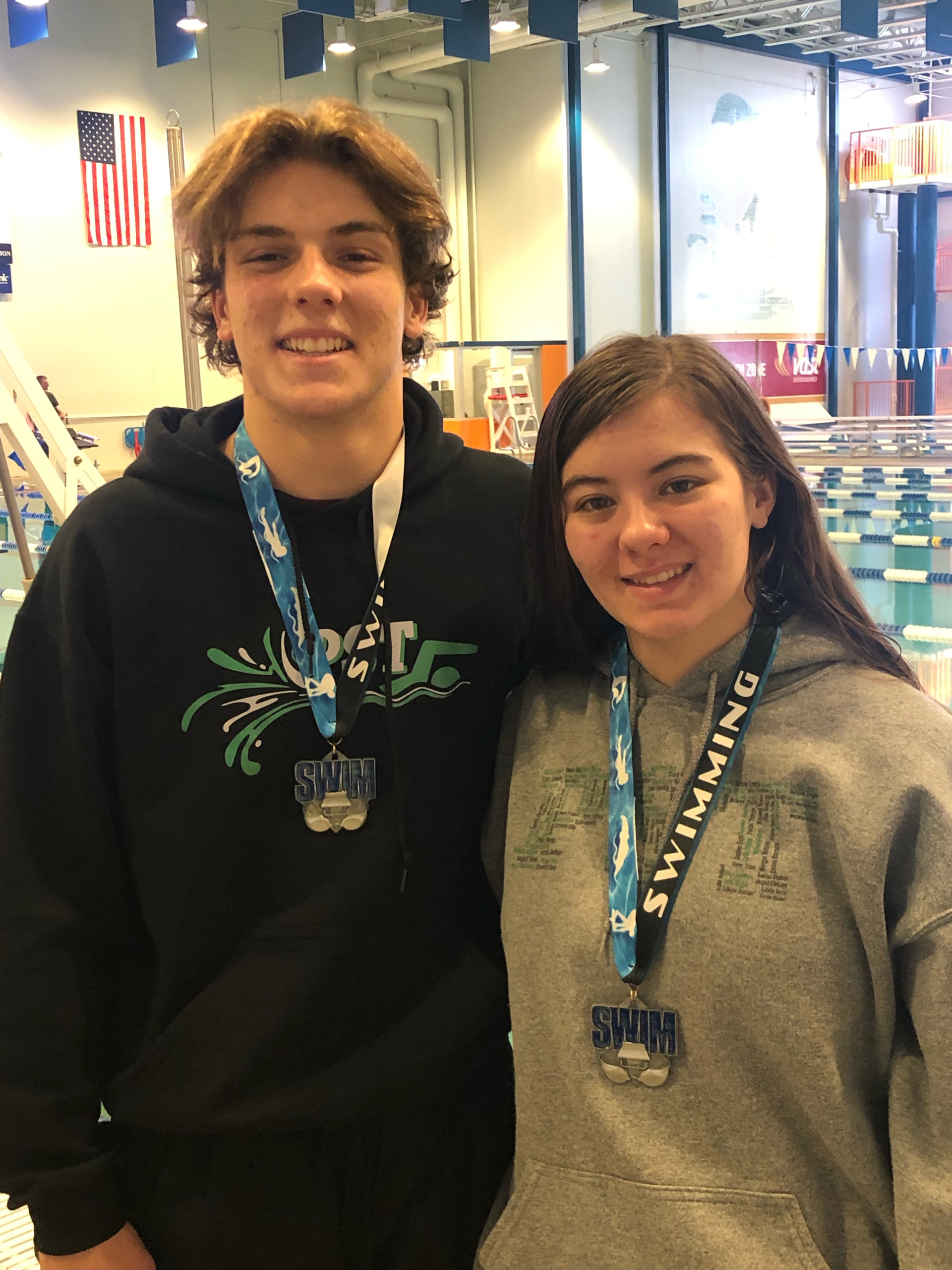 Two Swimmer Earn Third Place in Watertown