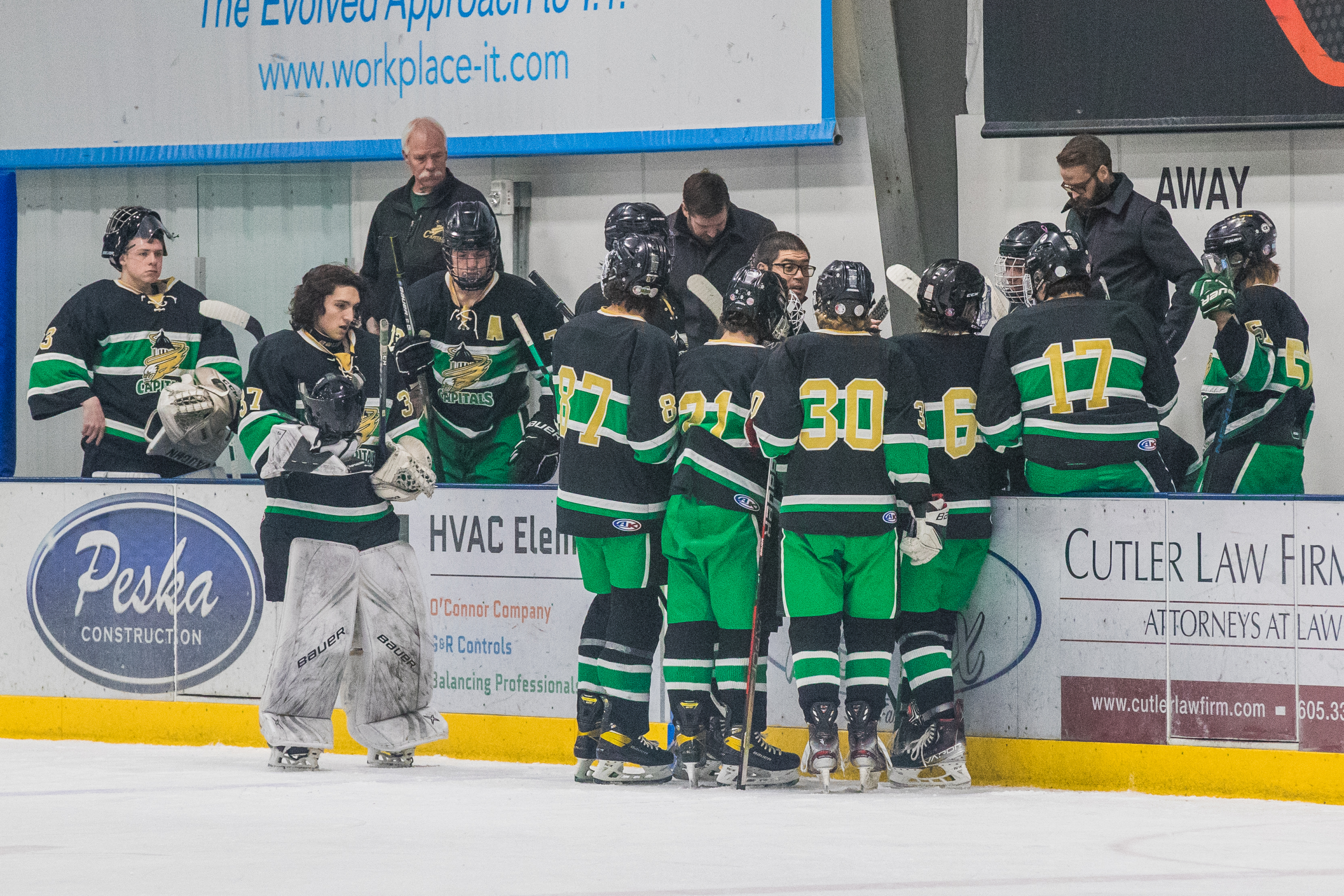 Oahe Capitals Host Sioux Falls Teams at Home