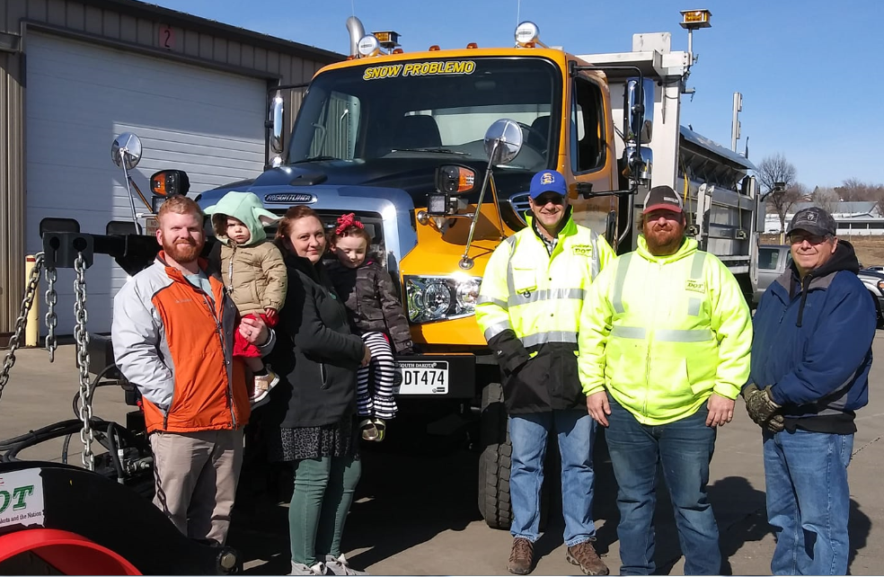 Four Year Old Names D-O-T Snow Plow ‘Snow Problemo’