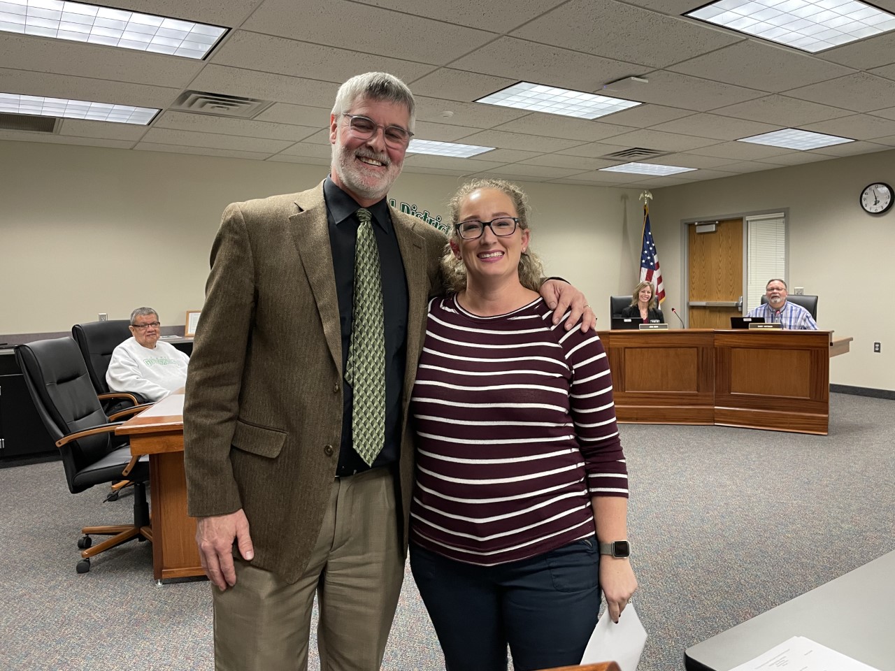 Pierre School Board Recognized Nichole Bowman As Teacher Of The Year