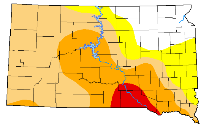 Snow Brings Minor Drought Improvement To Western South Dakota