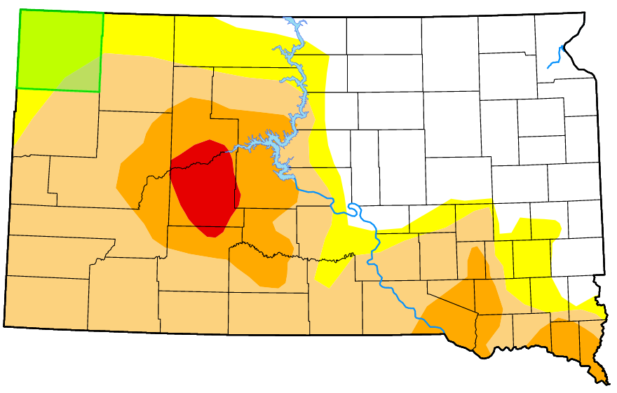 Rains Continue To Chip Away At Drought In South Dakota